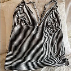 Swim halter top